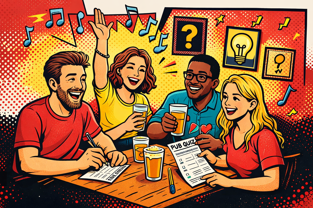 Free Pub Quizzes for Charities